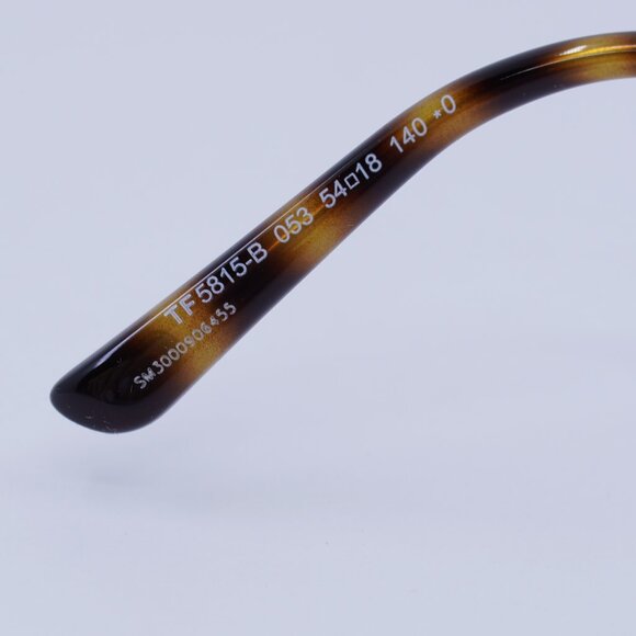 Tom Ford FT5815-B 053 Eyeglasses Havana/Gold 54mm Cat Eye Frame - Picture 10 of 11